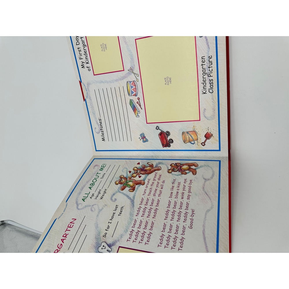 Nichols School Memories Scrapbook Kids K-5th Grade Keepsake Red - Picture 4 of 7